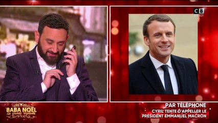 Cyril Hanouna souhaite un joyeux anniversaire à Emmanuel Macron