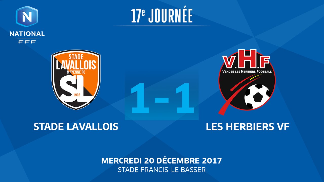 J17: Stade Lavallois MFC - Vendée Les Herbiers Football (1-1), le résumé