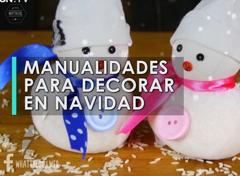 MANUALIDADES NAVIDEÑAS!!