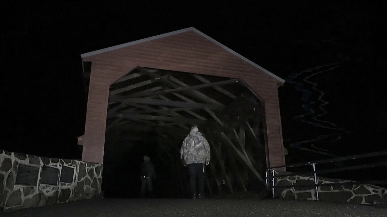 HAUNTED GETTYSBURG GHOST BRIDGE - 3AM CHALLENGE