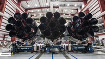Elon Musk Tweets Photos Of Nearly Complete Falcon Heavy Rocket