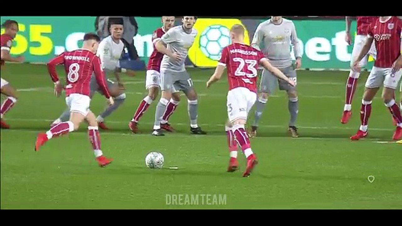 Bristol City vs Manchester United 2 1 All Goals and highlights 20/12/2017