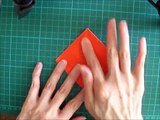 折り紙 キティちゃん ハートしおり 簡単な折り方（niceno1）Origami Hello Kitty Heart bookmark-nQYKwJQgySs