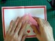 折り紙 キティちゃん 誕生日ポップアップカード 簡単な作り方（niceno1）Origami Hello Kitty Birthday Pop-up card-zLACqvi9vkI