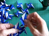 折り紙 くす玉 薗部式 裏出し30ユニット 2 折り方 Origami Kusudama sonobe inside out 30units-kl2rHq69Bmw