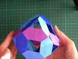 折り紙 くす玉 変形ユニット24 折り方 Origami Kusudama variation 24units-8fSWyJI7Qvg