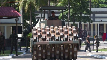 Ejército brasileño destruye 2000 armas confiscadas