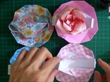 折り紙　スープカップ（1枚）立体折り方（niceno1）Origami soup cup tutorial-Je0SyT2Xzwc