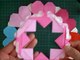 折り紙　ハートのリース2　簡単な折り方（niceno1）Origami Heart wreath tutorial-dLqPz70qnLg