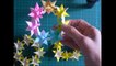 折り紙　星のリース　簡単な作り方（niceno1）Origami Star wreath tutorial-LtKBPUPxvjs