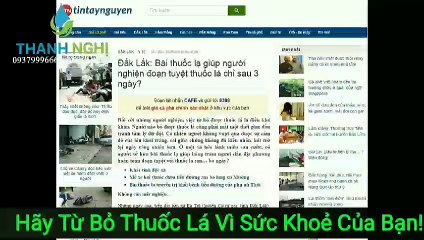 Cai Thuốc Lá Trong 3 Ngày Chỉ Với 1 Liệu Trình