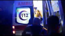 İstanbul’da feci kaza, lüks otomobil alev alev böyle yandı yandı: 4 yaralı