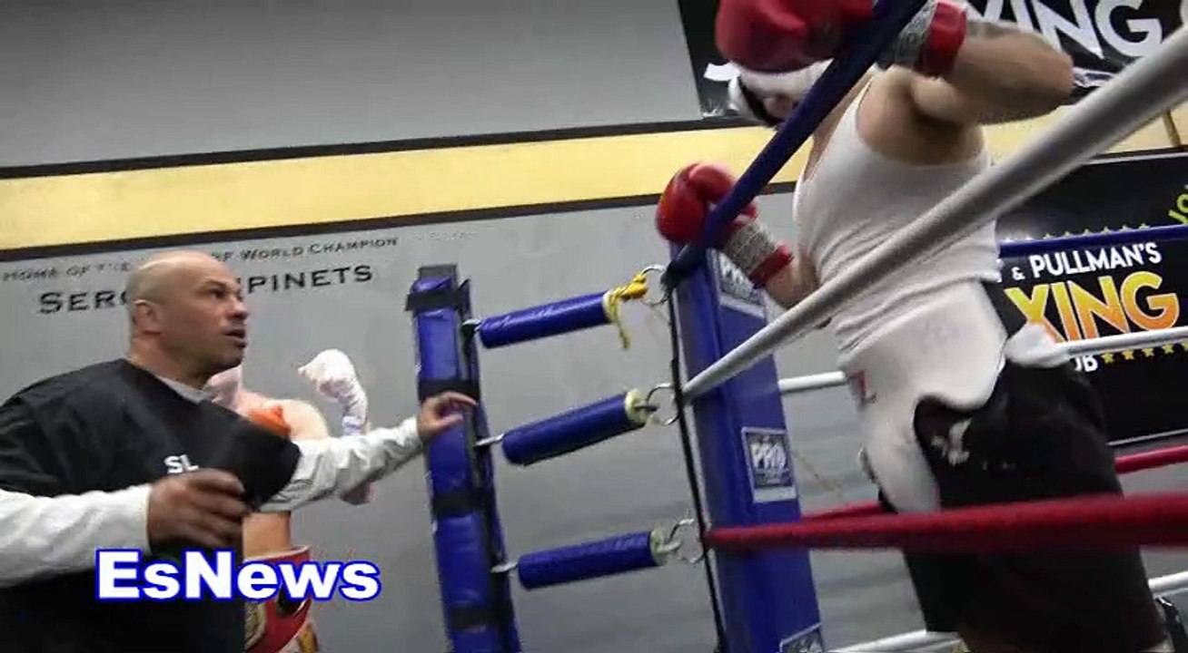 BOXING: Nice Sparring Matias vs Nelson