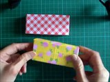 折り紙 長方形の箱 フタ付き 簡単な折り方 Origami Rectangle box with lid-_yIx_wIfQJU