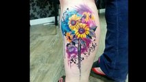 Tatuagens de Girassol _ Vibrantes e Inspiradoras _ Ideias lindas-joOx5zAPAT0