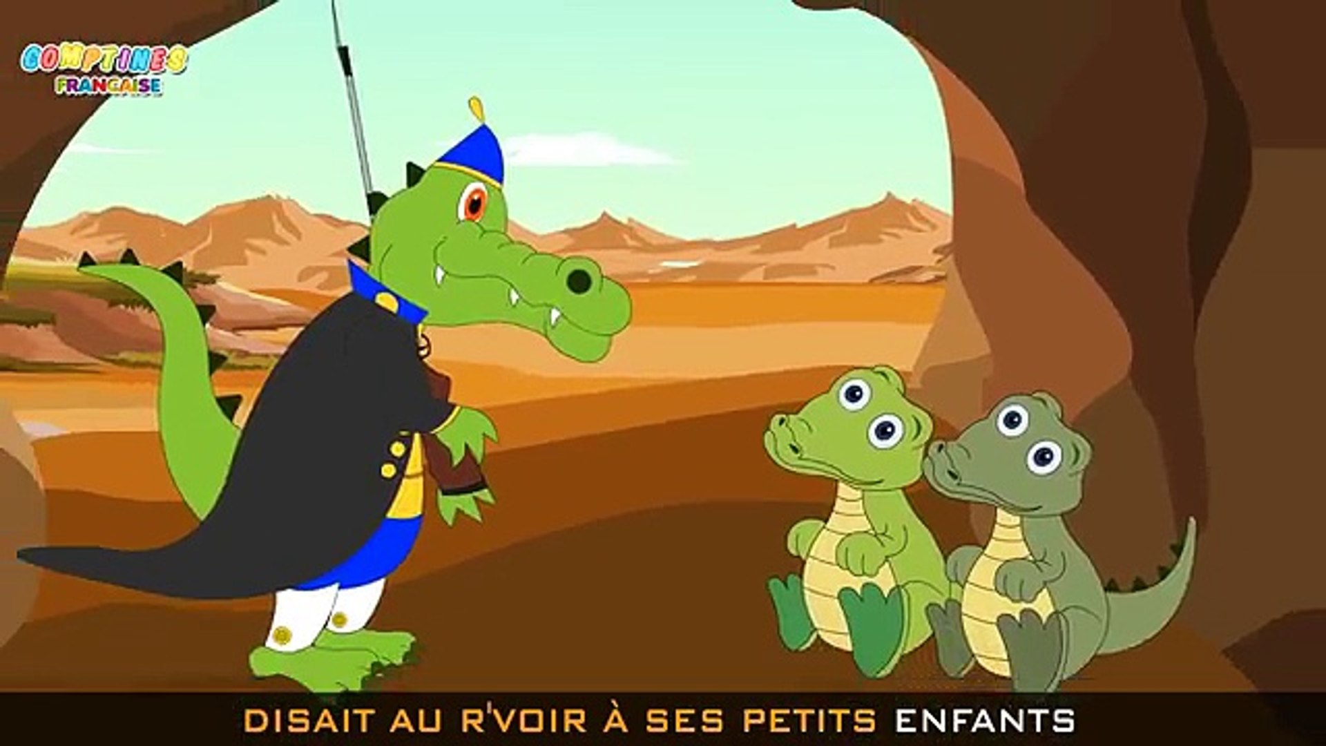 Ah Les Crocodiles Chanson Enfantine Francaise Comptines Youtube Video Dailymotion