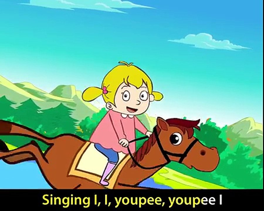 Elle descend de la montagne à cheval - YouTube