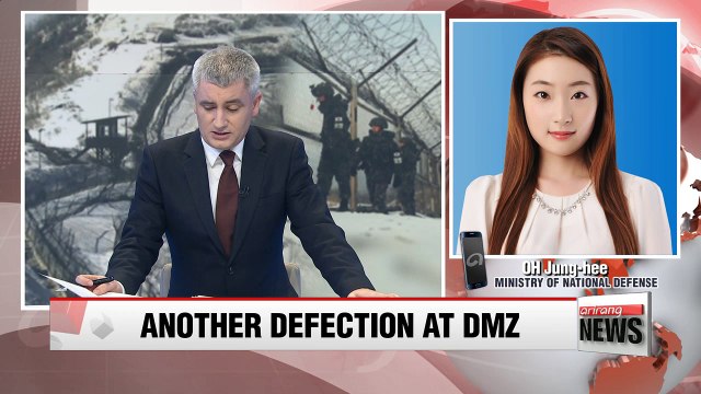 Low-ranking N. Korean soldier defects to S. Korea via DMZ, several gunshots heard at border