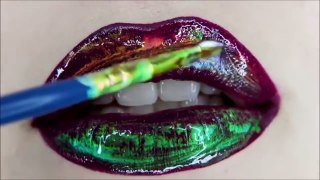 Lip Art Design _ Lipstick Tutorial Compilation June 2017 ♥ Part 2 ♥-i-3UIzSgMyc