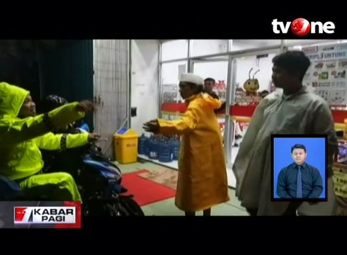 Terekam CCTV, Enam Perampok Gasak Minimarket di Makassar