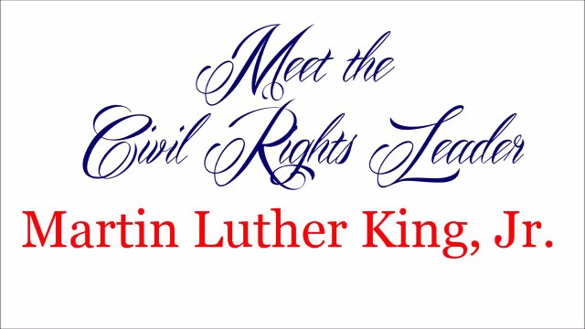 Dr. Martin Luther King, Jr - Biography for Children, American History for Kids - FreeSchool-pG8X0vOvi7Q