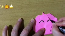 ハロウィン折り紙 ジャックオーランタン     Origami jack o lantern-YJshfIi20_0