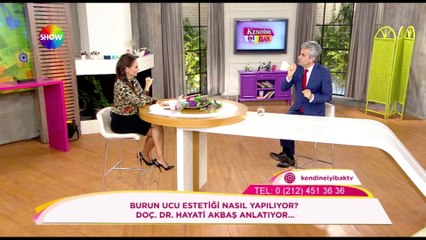 Télécharger la video: Doç. Dr. Hayati Akbaş-Burun Ucu Estetiği Nedir ?- Show Tv