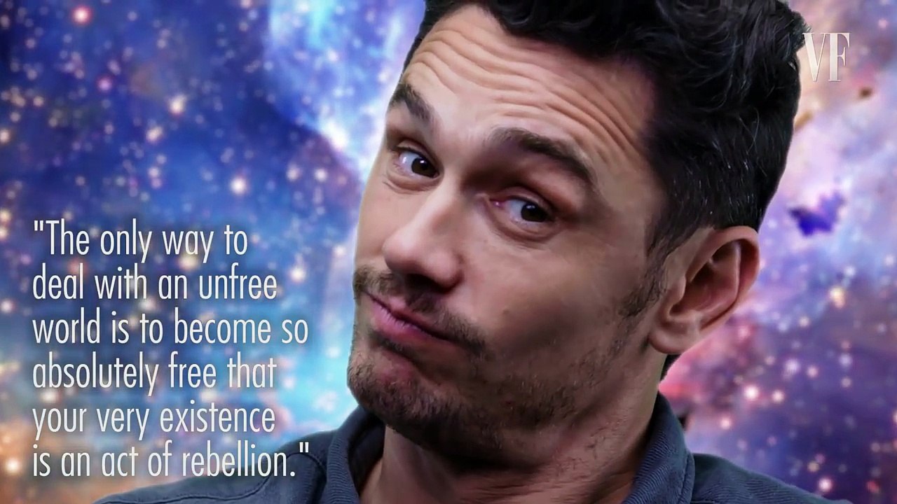 James Franco Reads Mind-Blowing Philosophy Quotes as Tommy Wiseau | Vanity Fair