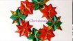 折り紙 クリスマスリース     Origami Christmas Wreath-jZST-x-gYAU