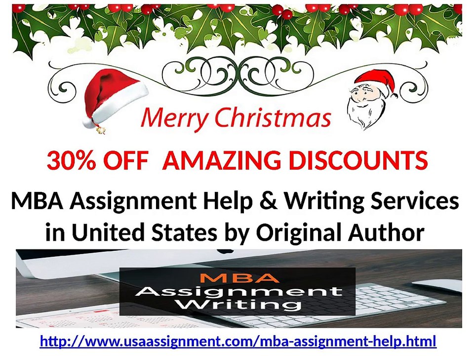 MBA Assignment Help & Writing Services USA