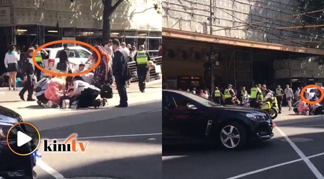 Pemandu SUV putih ditahan rempuh orang awam, 16 cedera