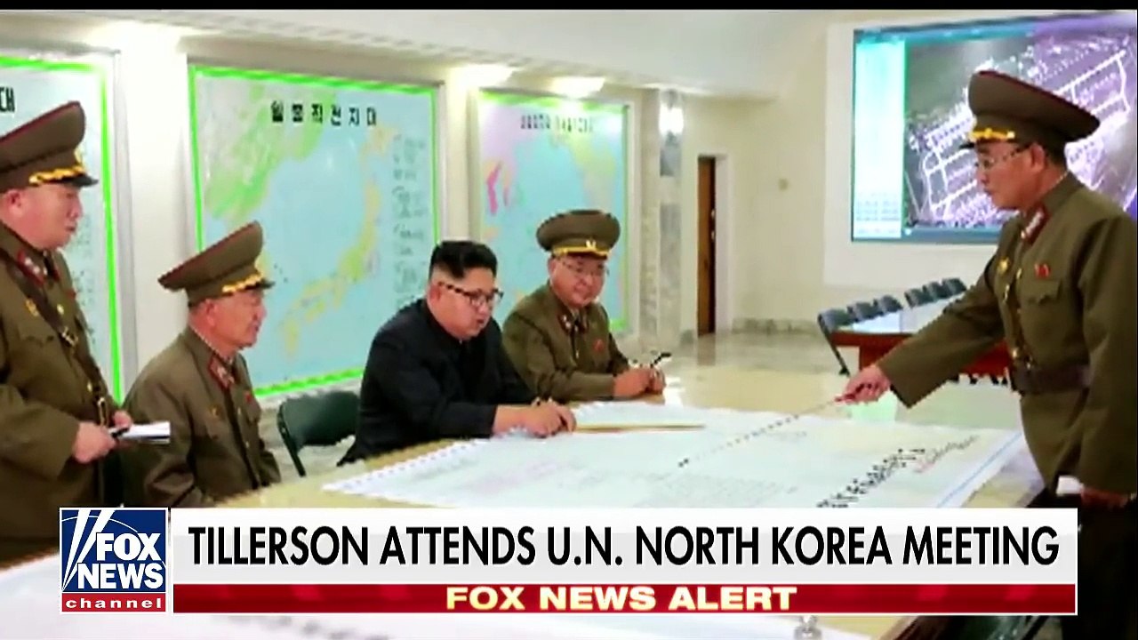 Tillerson attending UN North Korea meeting