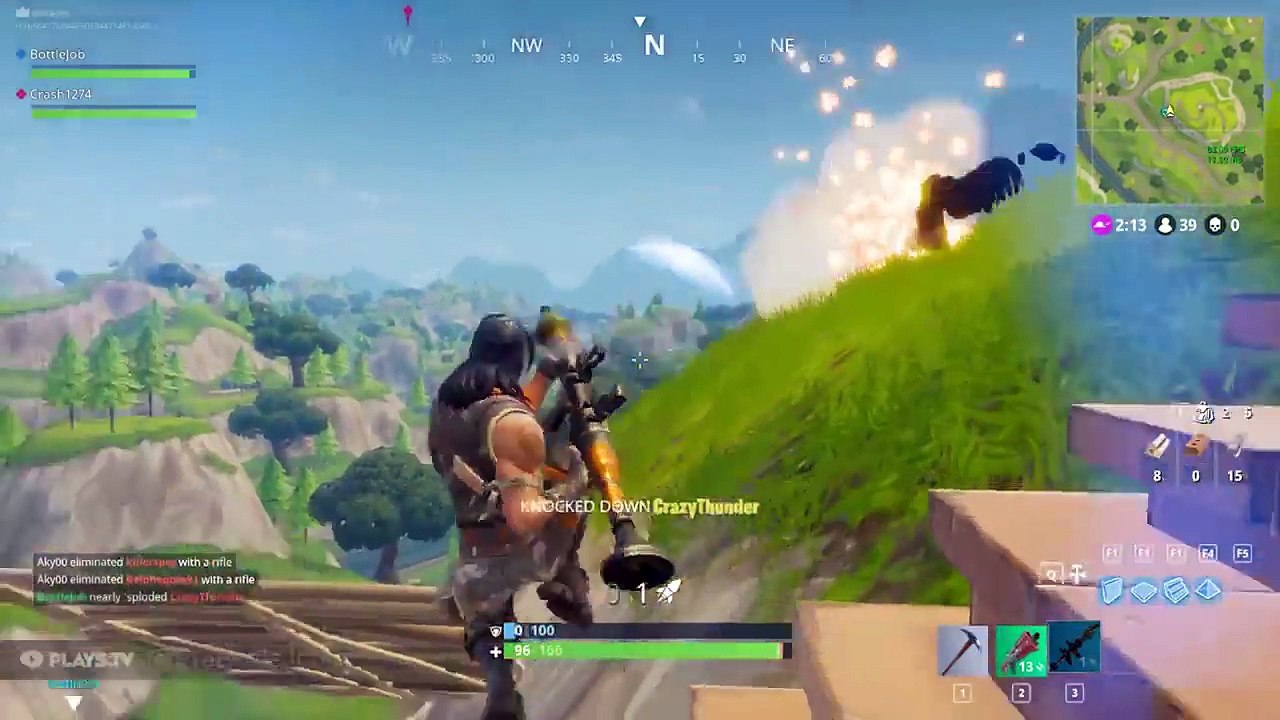 AIMBOT HACKER _ Fortnite_ WTF Funny Moments Ep. 8