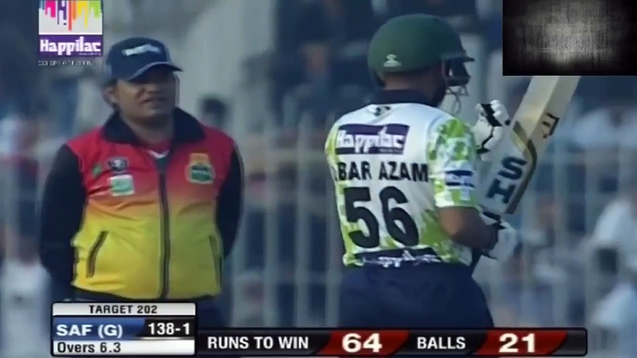 BABAR AZAM Fastest 100 Runs On 26 Balls In T10 Cricket in shahid..