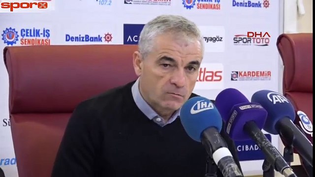 Rıza Çalımbay'dan Karabükspor maçı sonrası açıklama