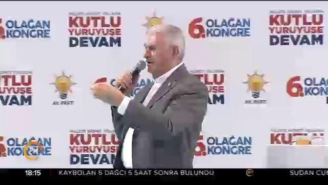 Başbakan Yıldırım, AK Parti Kilis İl Kongresi'nde konuşma gerçekleştirdi