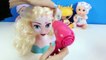 Frozen Hair Styling Doll Salon Disney Princess Chic Vanity Play Set Elsa Doll Salon Set Toy Videos , Cartoons animated movies 2018