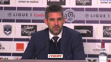 Foot - L1 - Bordeaux : Gourvennec «C'est humiliant»