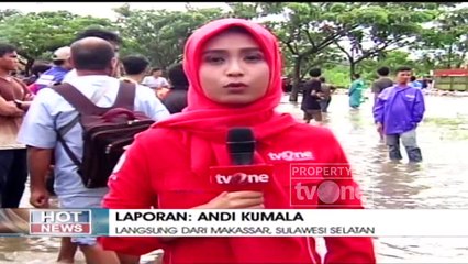 Banjir di Makassar Hingga saat Ini Belum Surut