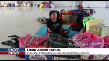 Penumpang Membludak di Pelabuhan Jelang Akhir Tahun