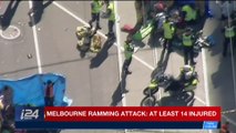 i24NEWS DESK | Melbourne ramming attack: at least 14 injured | Thursday, December 21st 2017