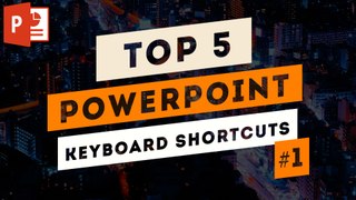 TOP 5 PowerPoint Keyboard Shortcuts #1 by Andrzej Pach YT✔