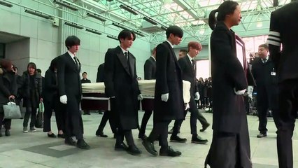 Corée du Sud: funérailles de la star de la K-pop Kim Jong-Hyun