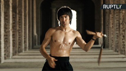 まるで生き写し？アフガニスタンのブルース・リー！