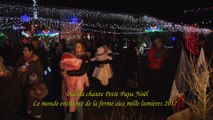 Ciné Art Loisir Dalida chante Petit Papa Noël à la  ferme aux mille lumières 2017