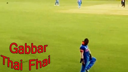 गब्बर के थाई फाय से पब्लिक हो गयी दीवाने - Sikhar dhawan