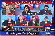 Hassan Nisar Takes Class of Ayesha Bakhsh In Live Show