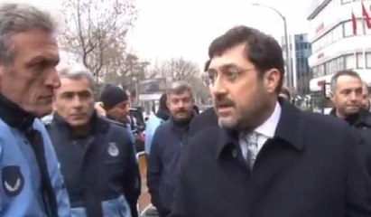 Beşiktaş Belediye Başkanı Murat Hazinedar'dan İBB Zabıtasına tepki