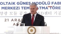 Başbakan Yıldırım Güneş Modülü Fabrikası ve Ar-Ge Merkezi Temel Atma Töreninde Konuştu -6