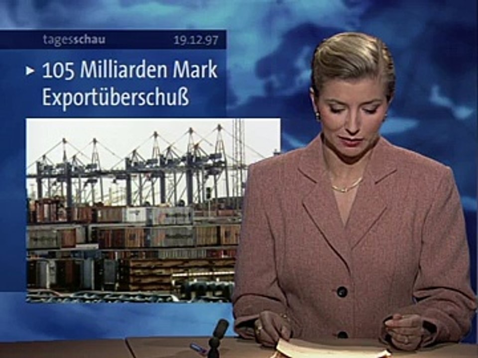 Tagesschau | 19. Dezember 1997 20:00 Uhr (mit Susan Stahnke) | Das Erste